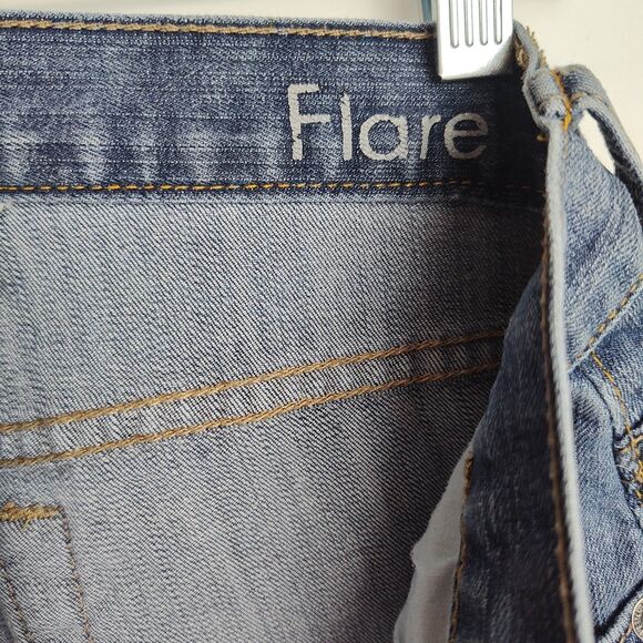 Calvin Klein Flare Jeans Women's Size 10 Medium Blue - Picture 9 of 11